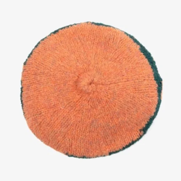 Paloma Wool Tere Orange Beret Hat - Picture 2 of 10